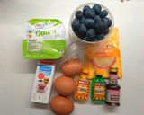 Quark pite áfonyával🫐 recept fázis 1 fotója