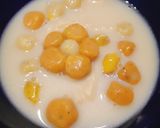 รูปขั้นตอนการทำที่ 6 ของ Pumpkin Pie & Corn Mochi Ball บัวลอยพายฟักทอง &ข้าวโพดหวานกระวาน