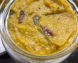 A picture of step 2 of Green tomato chutney.