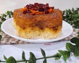 عکس مرحله 14 از دستور تهچین گوشت و آلو 😋
