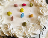 A picture of step 35 of Chocolate cake with whipped cream frosting.