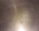 A picture of step 1 of Besan milk.