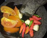 Foto langkah ke 1 dari resep Sambal teri medan pete.