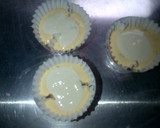 Foto langkah ke 4 dari resep Bolu Kukus Semangka(Tanpa Soda, Anti Gagal, 1 telur).