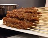 Foto langkah ke 1 dari resep Sate ayam bumbu kecap.