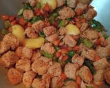 A picture of step 6 of Soya Veggies Stir Fry.