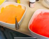 A picture of step 3 of Rainbow Swiss Roll.