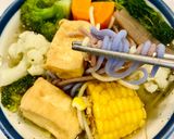 Hình bước làm 3 của món 🌱 Bún súp chay