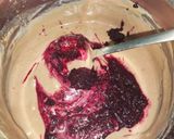 A picture of step 5 of Beetroot Choco Cake (in Kadhai).