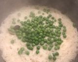 A picture of step 3 of Peas Pulao / Matar pulao.