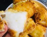 Hình bước làm 5 của món Sữa tươi chiên xù