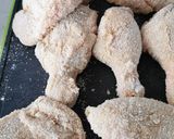 Rántott csirkecomb recept fázis 1 fotója