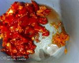 A picture of step 1 of Mixed Oil Yam Sauce.