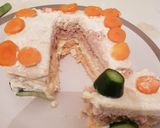 A picture of step 7 of Sandwich bread cake.