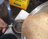 A picture of step 4 of Indian Chai.