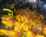 A picture of step 9 of SHORSHE MURGI(CHICKEN in CURRIED MUSTARD SAUCE).
