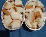 Foto langkah ke 2 dari resep Bread Pudding / Pudding Roti Panggang.