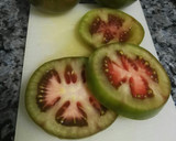 Foto del paso 1 de la receta: Tomates verdes fritos