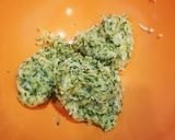 A picture of step 2 of Zucchini Fritters.