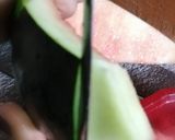 A picture of step 1 of Tutti frutti.