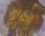 A picture of step 6 of Chickens parts,species and flour 😋.