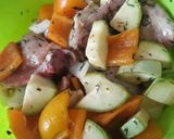Фото кроку 4 до Курочка лимонная с овощами.