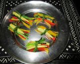 वेजटेबल्स बंडल्स इन स्वीट एंड सावर सॉस -नो अनियन -नो गार्लिक#sabzi#grand#post 2 रेसिपी चरण 4 फोटो