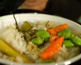 Foto langkah ke 7 dari resep Nasi Liwet Rebon.
