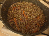 Quinoa tricolore con peperoni e tonno