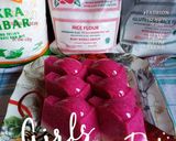 Foto langkah ke 6 dari resep Puding Lumut Buah Naga.