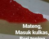Foto langkah ke 4 dari resep Cheese cake strawberry simple.
