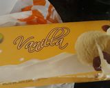 A picture of step 1 of Mango white chocolate shake.