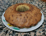 Foto del paso 7 de la receta: Bizcocho de pistachos adornado de buttercream hecho por mis nietos