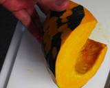 Japanese soy sweet Pumpkin with Chicken recipe step 2 photo
