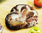 Mézes sörrel ropogósra sütött főtt füstölt csülök recept fázis 6 fotója