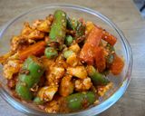 A picture of step 4 of Mix veg pickle.