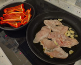 Foto del paso 7 de la receta: Picantón y pimientos fritos