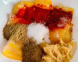 A picture of step 1 of Fried Fish Dum Biryani.