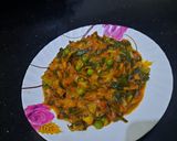 हरा प्याज़ की सब्जी (Hara pyaz ki sabzi recipe in Hindi) रेसिपी चरण 3 फोटो