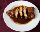 Foto del paso 8 de la receta Costillas de cerdo adobadas, y lacadas al horno