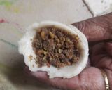 A picture of step 3 of Chana daal Samosa.