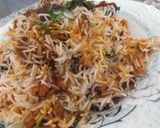 A picture of step 5 of Prawns Biryani.