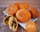 Foto langkah ke 11 dari resep Roti goreng #ketopad.
