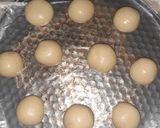 A picture of step 3 of Strawberry Thumbprint Cookies.