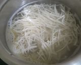A picture of step 1 of Chinese noodles.