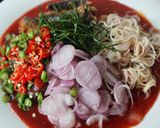 รูปขั้นตอนการทำที่ 2 ของ ยำปลากระป๋อง Keto🐠🐟