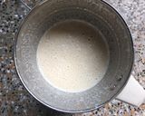 A picture of step 3 of Apple Banana Milk Shake.