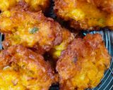 Foto langkah ke 3 dari resep Perkedel Jagung Pedas Manis Gurih.