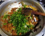 A picture of step 5 of Egg biryani.
