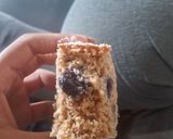 Foto del paso 11 de la receta: Budín integral de avena, arándanos y yogur sabor a duraznos con limón🍋🫐